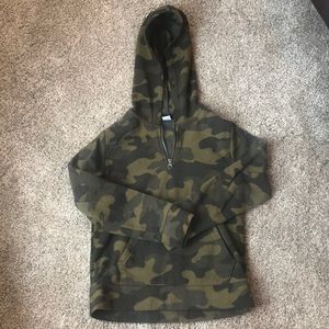 Kids camo fleece